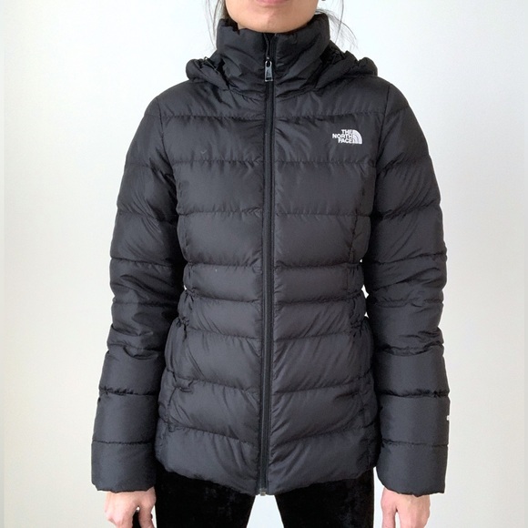 THE NORTH FACE PUFFER DOWN JACKET BLACK - Picture 2 of 13